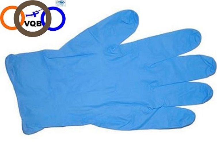 Găng tay NITRILE xanh không bột